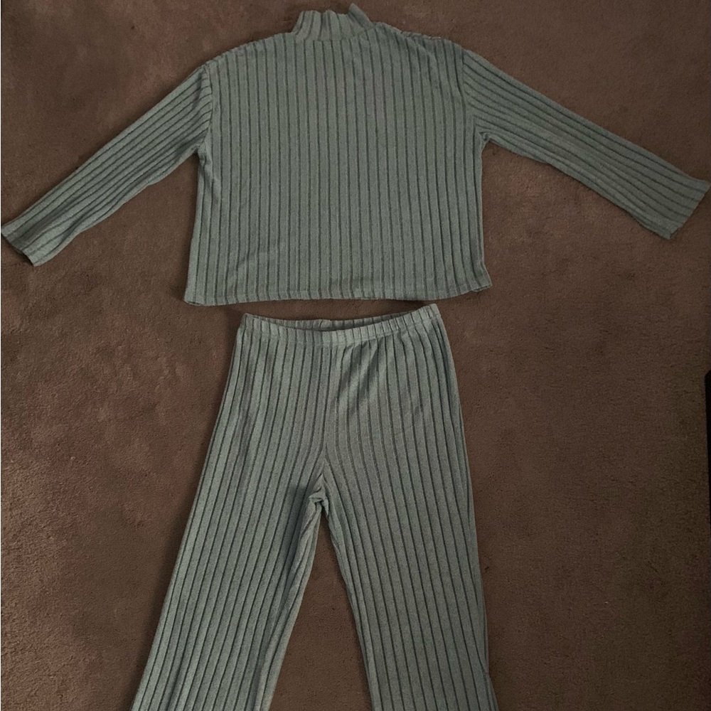 Matching lounge set. Beautiful baby blue. Size M